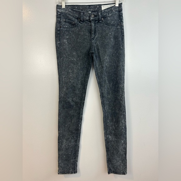 Rag & Bone Stonewash Skinny Jeggings/Leggings Size 26 - Picture 1 of 10